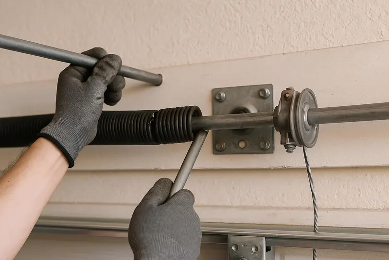 Off Track Door Repair in Tarpon Springs